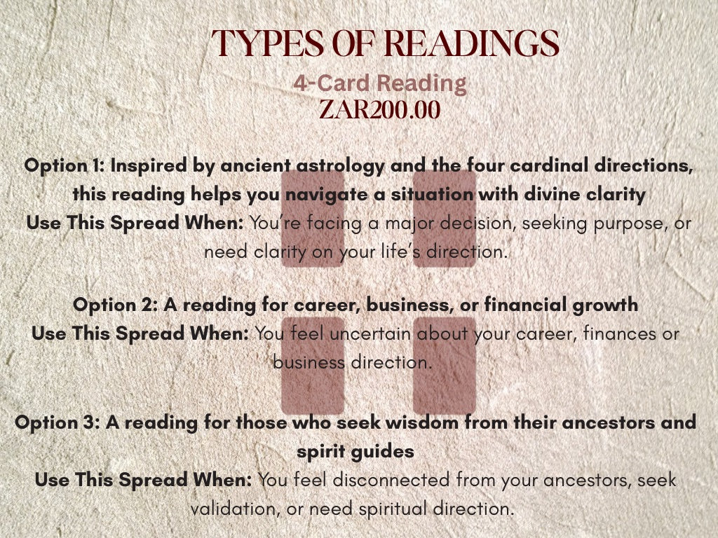 4-Card Reading